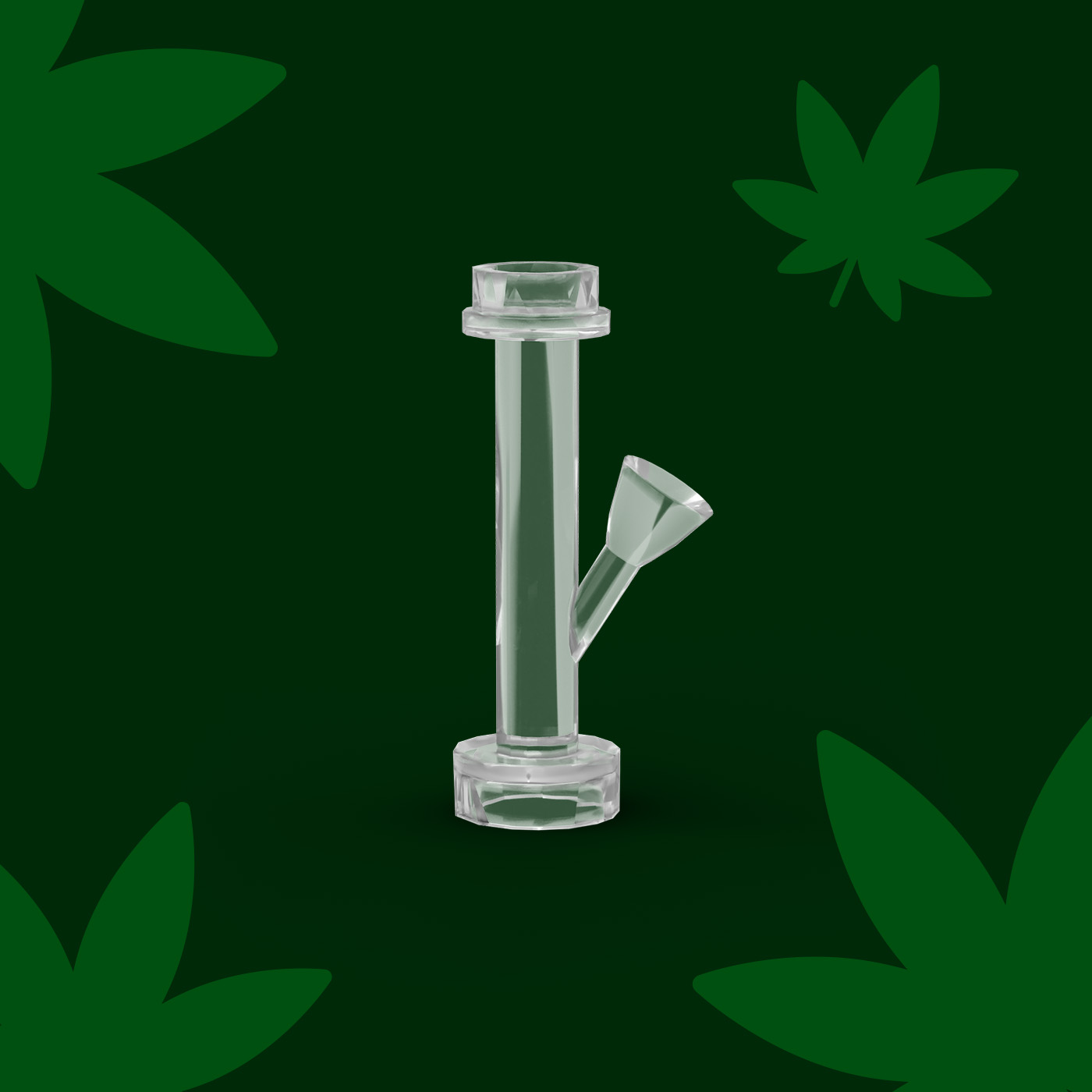 LEGO minifigure bong straight tube mini accessory