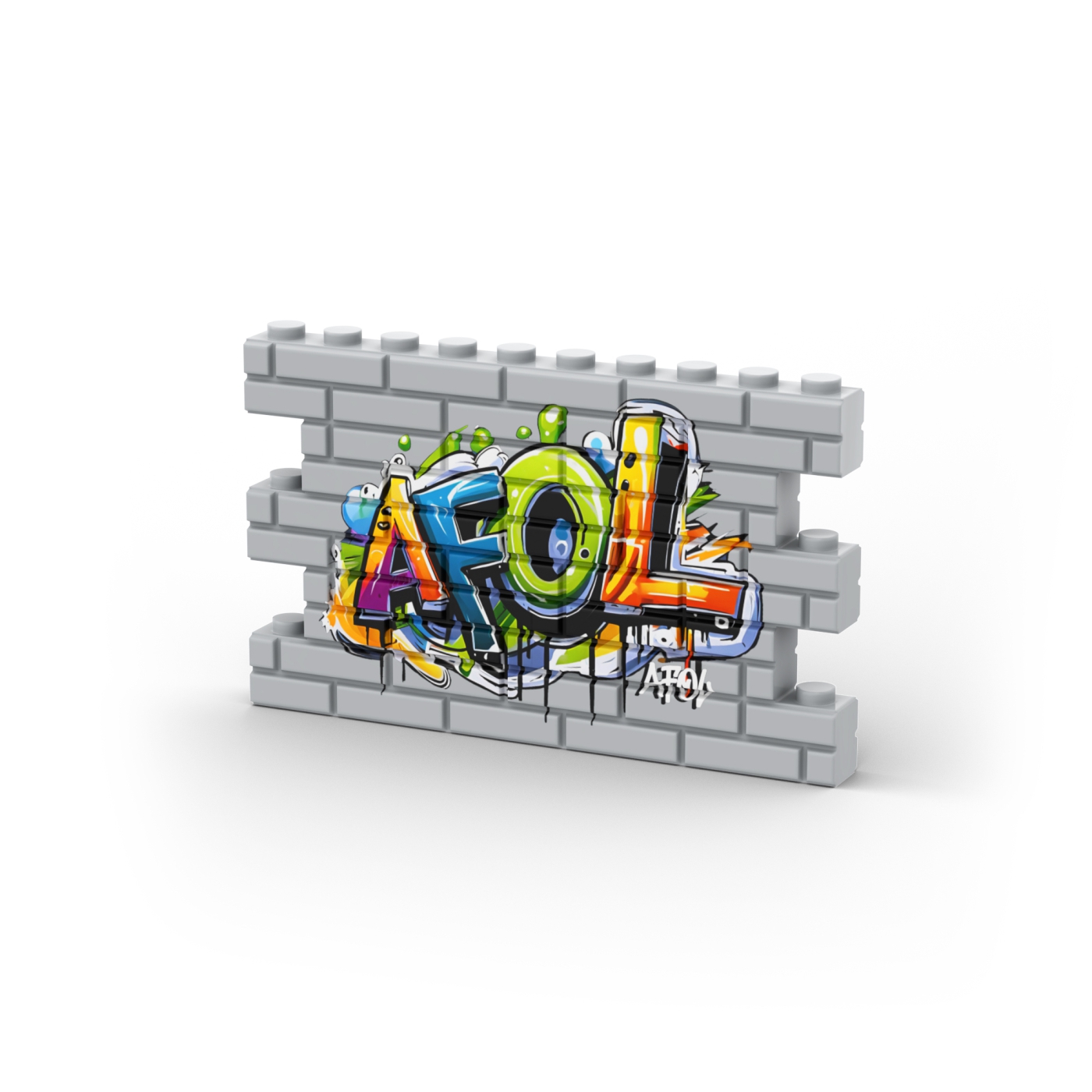 AFOL Graffiti Wall