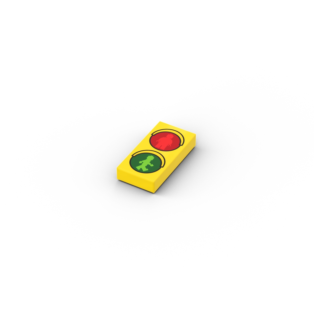 Minifigure Traffic Light