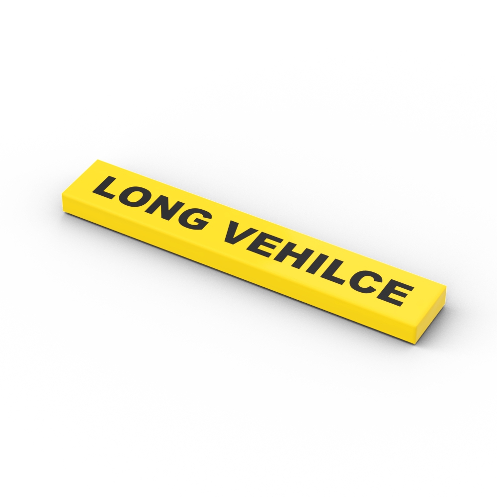 Long Vehicle Sign