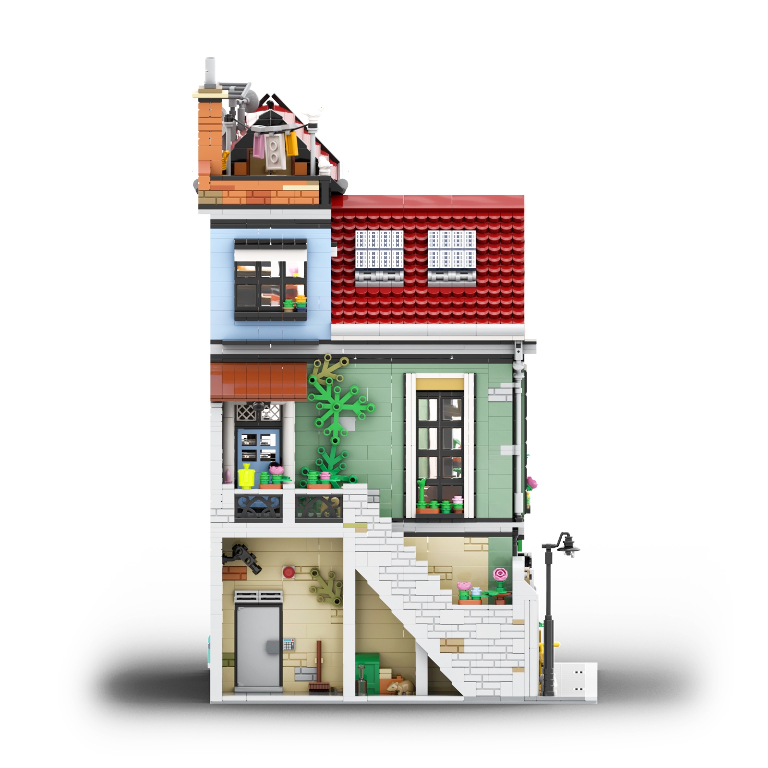 Townhouse with Jeweler and Pancake House
