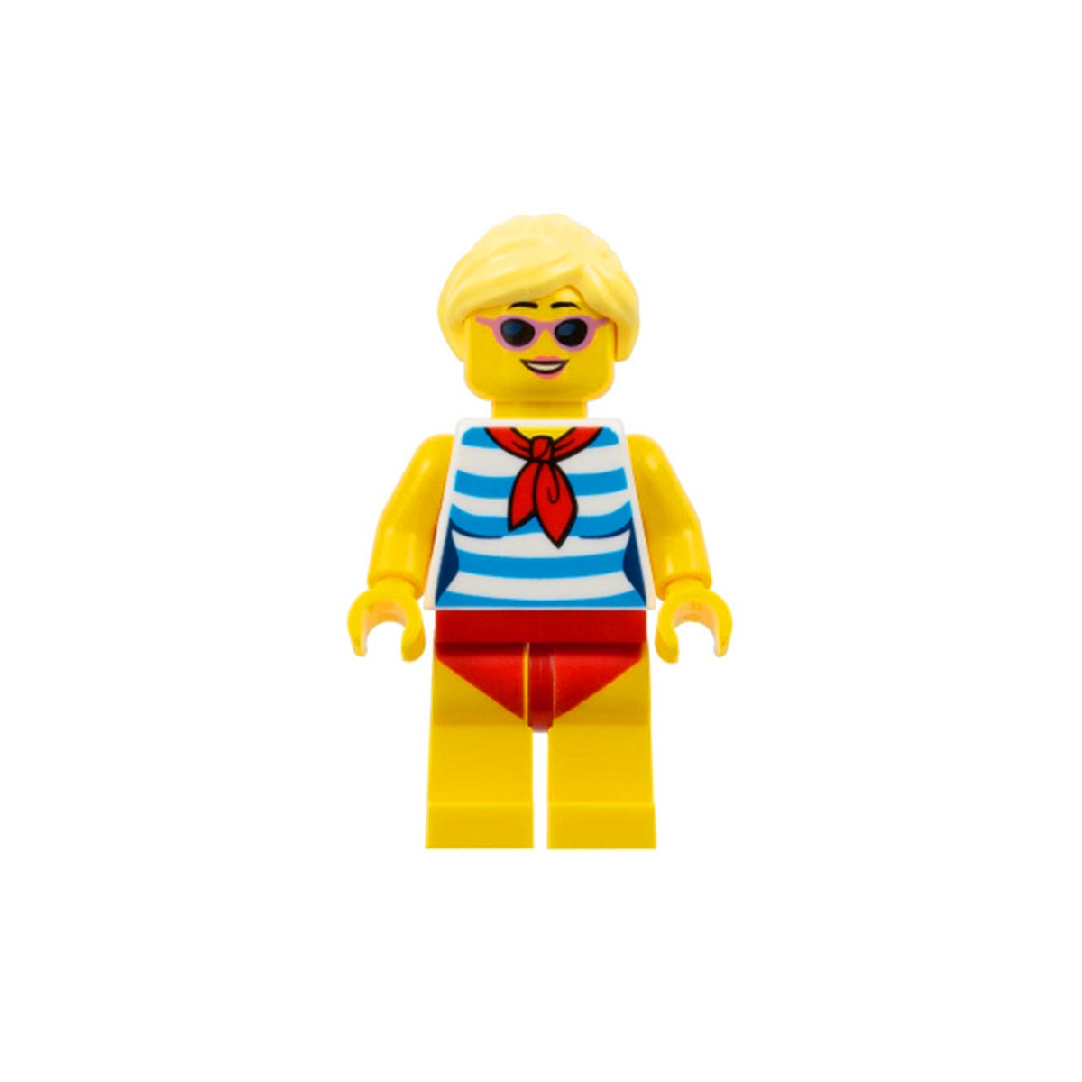 Ludo Yellow - Female with Swimsuit and Sunglasses
