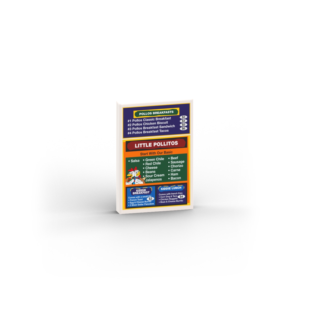 Menu Board - Los Pollos Hermanos - Breaking Bad