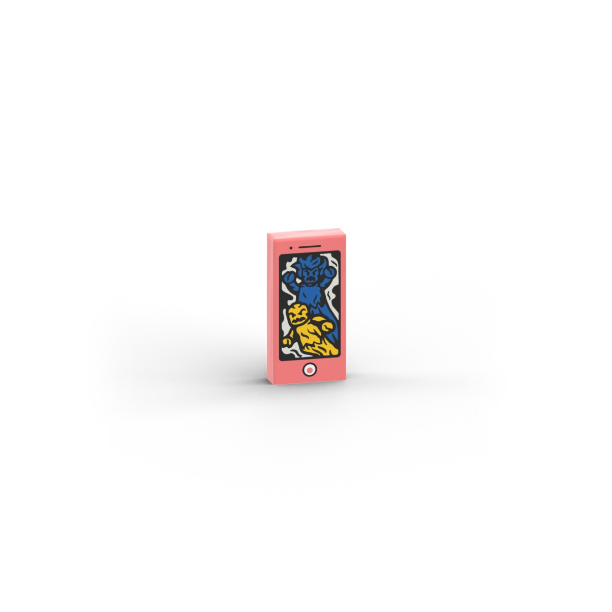 Cell Phone Screen with Ghost
