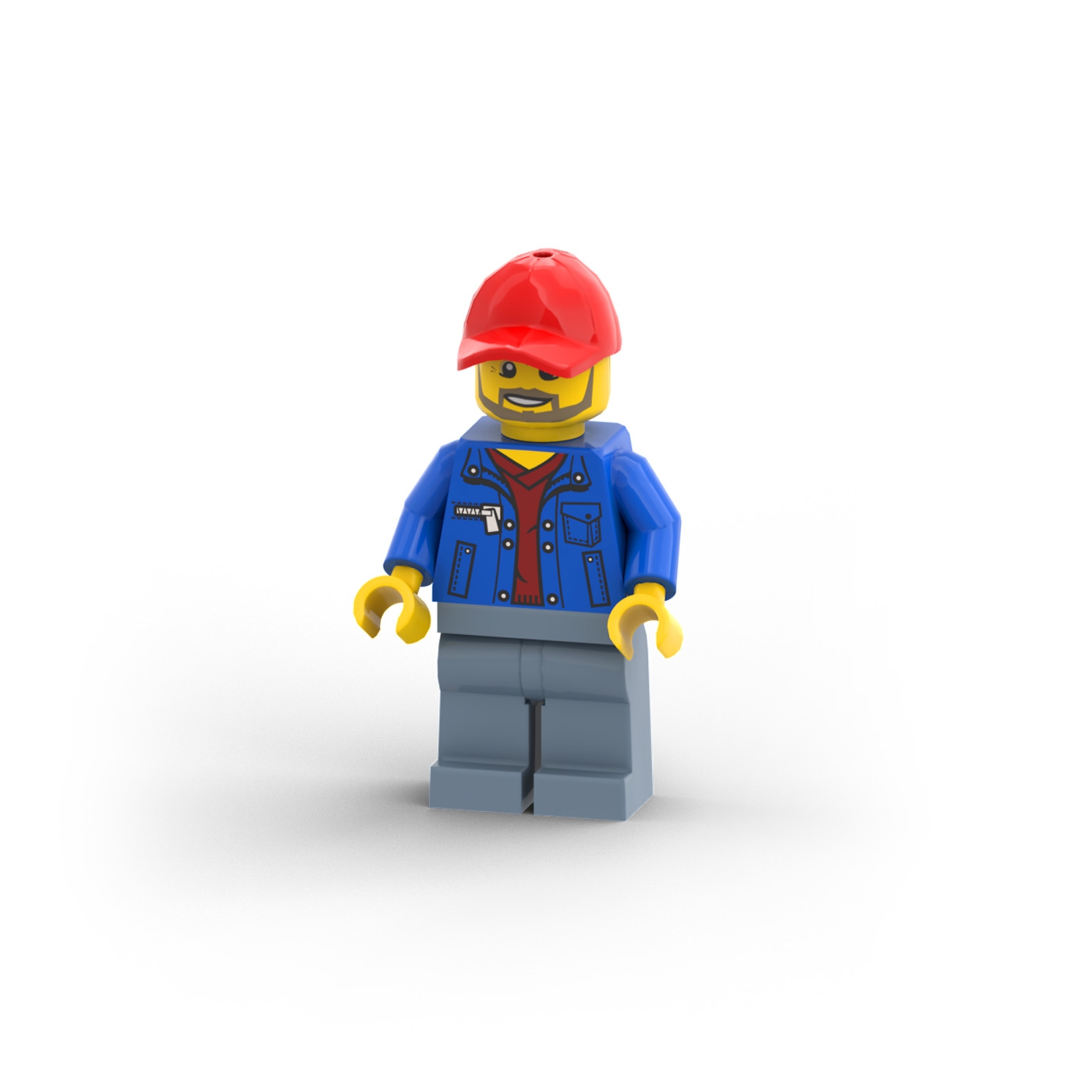 Race Marshal with Jacket, Sweater and Cap