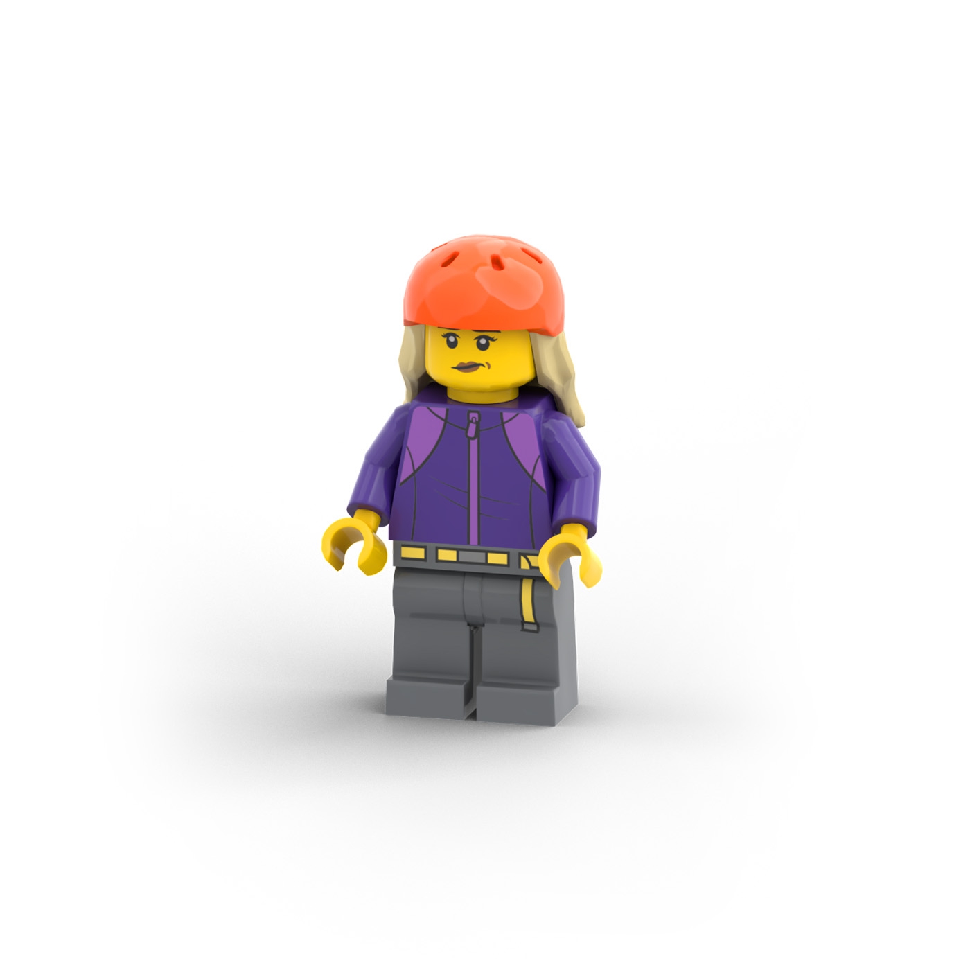 Skateboarder with Sports Helmet