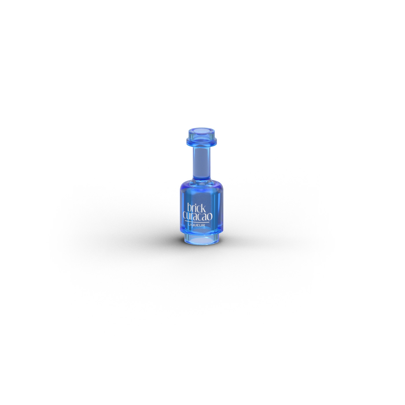 Blue Curacao Flasche