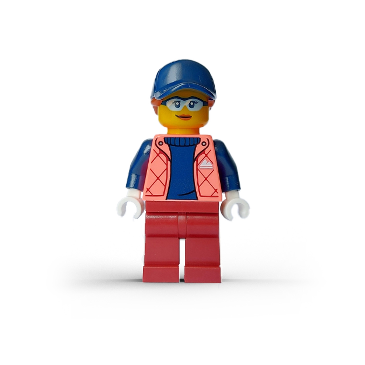 Woman with Coral Jacket