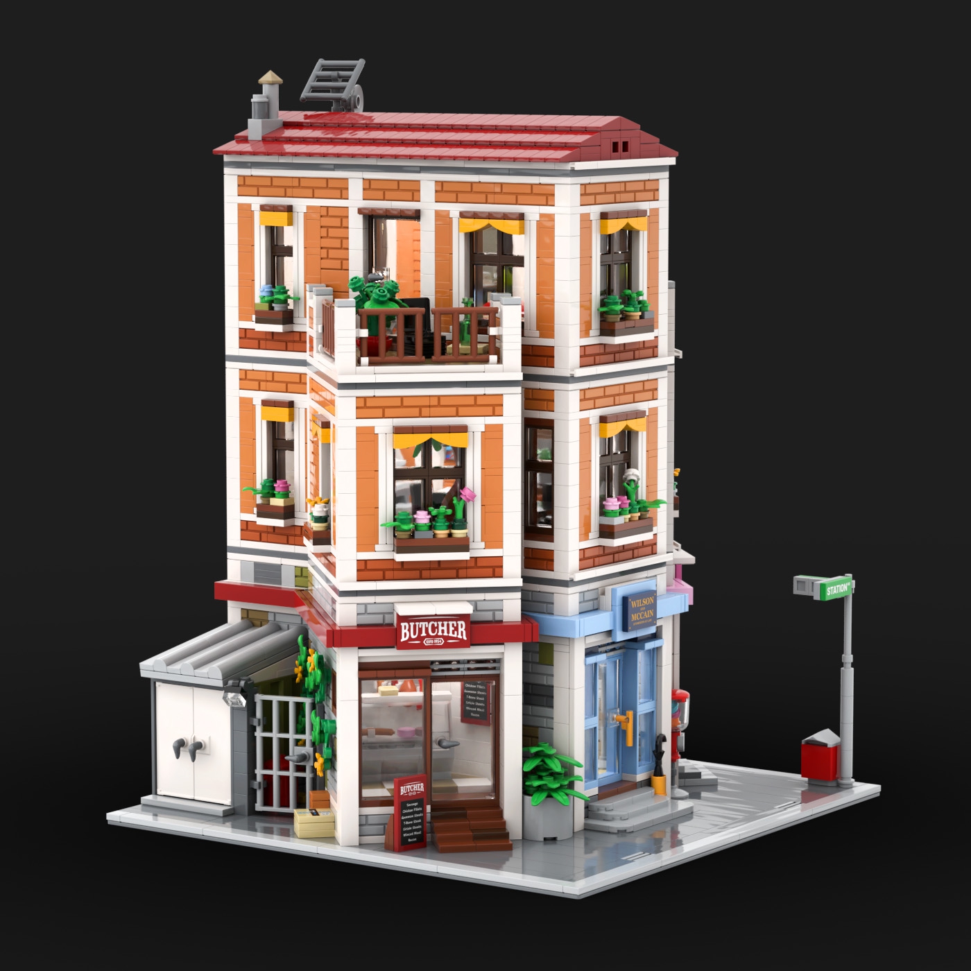 Butcher, Lawyer, Candy Shop