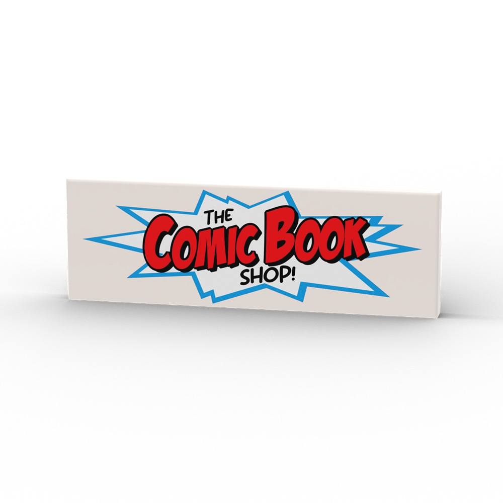 Comic Book Store Sign