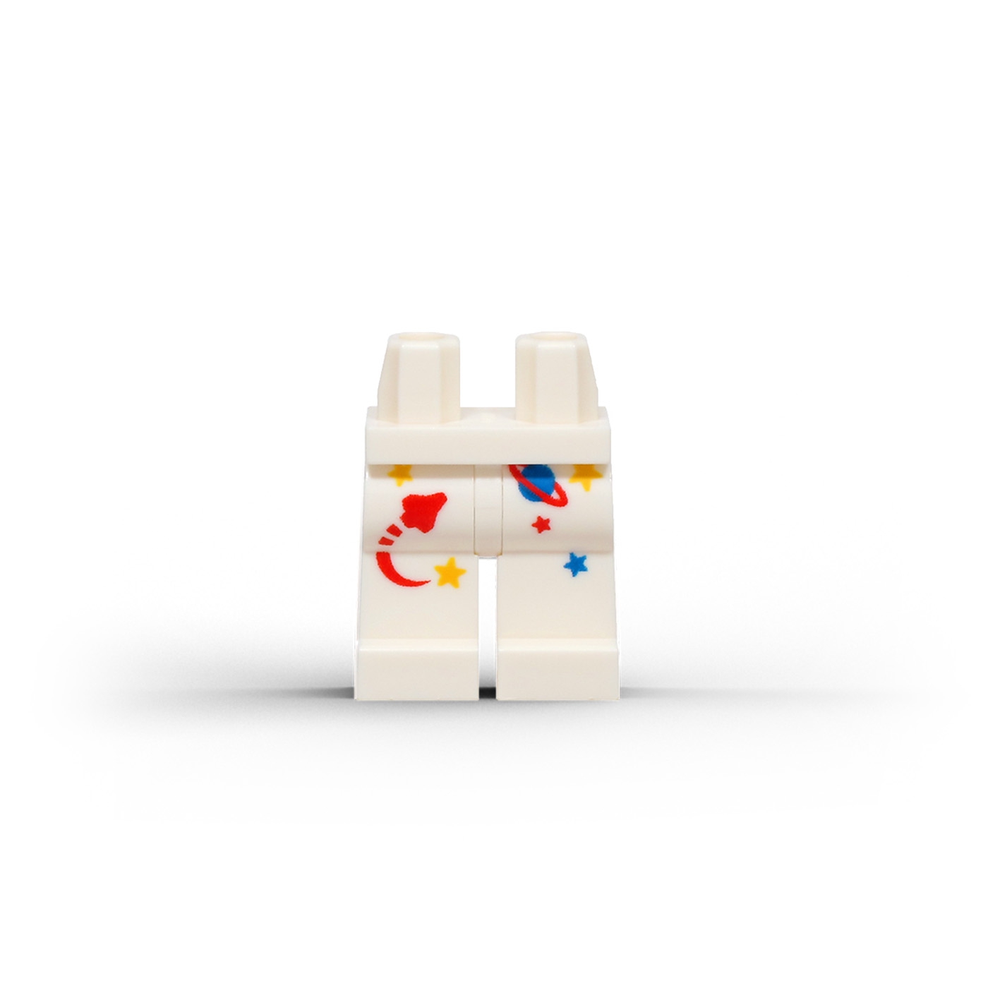 Hips and Legs with Spaceship, Stars and Planet