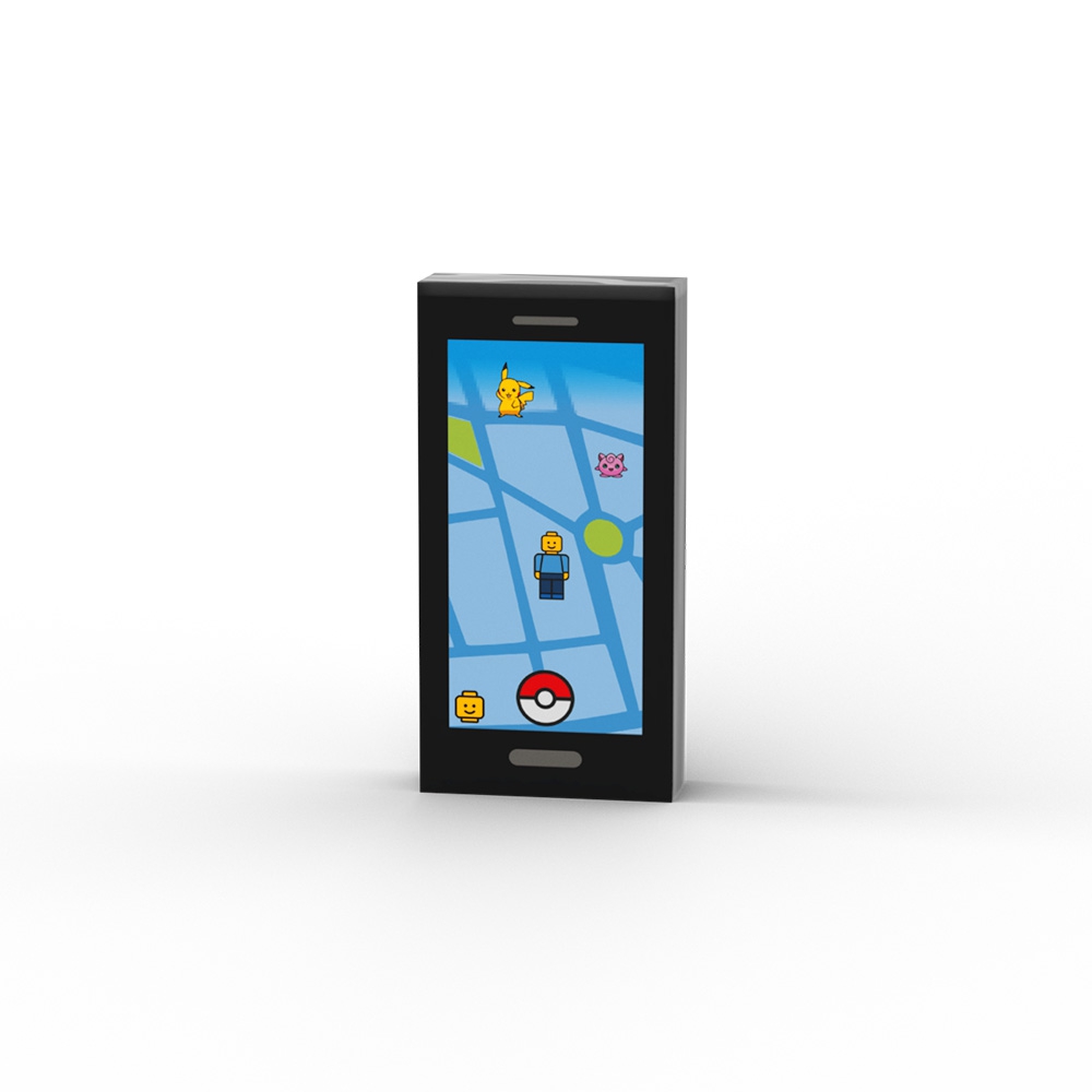 Smartphone Screen with Pokemon