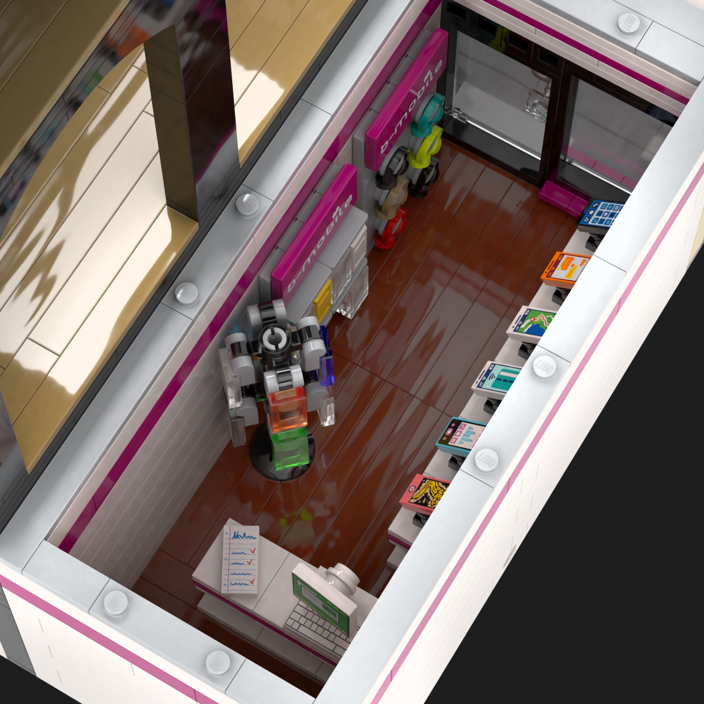 Student Housing, Organic Market and Mobile Shop - Modular Building