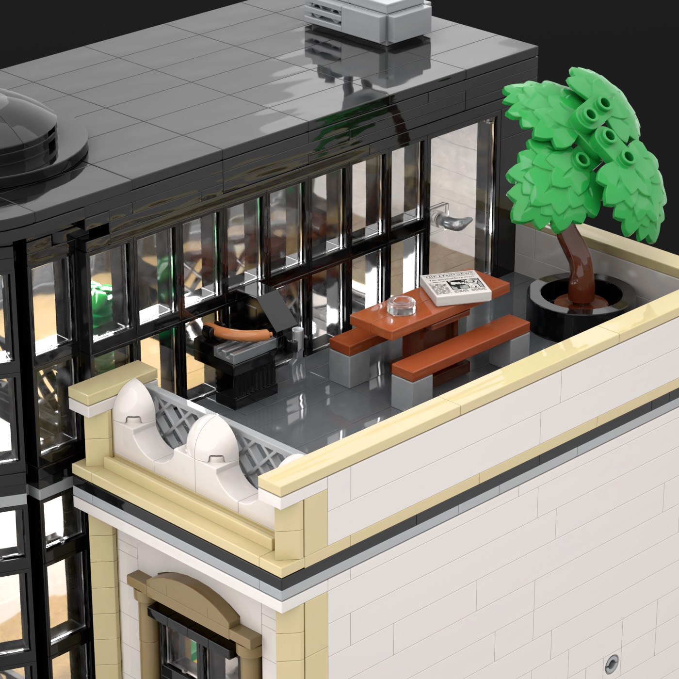 Student Housing, Organic Market and Mobile Shop - Modular Building