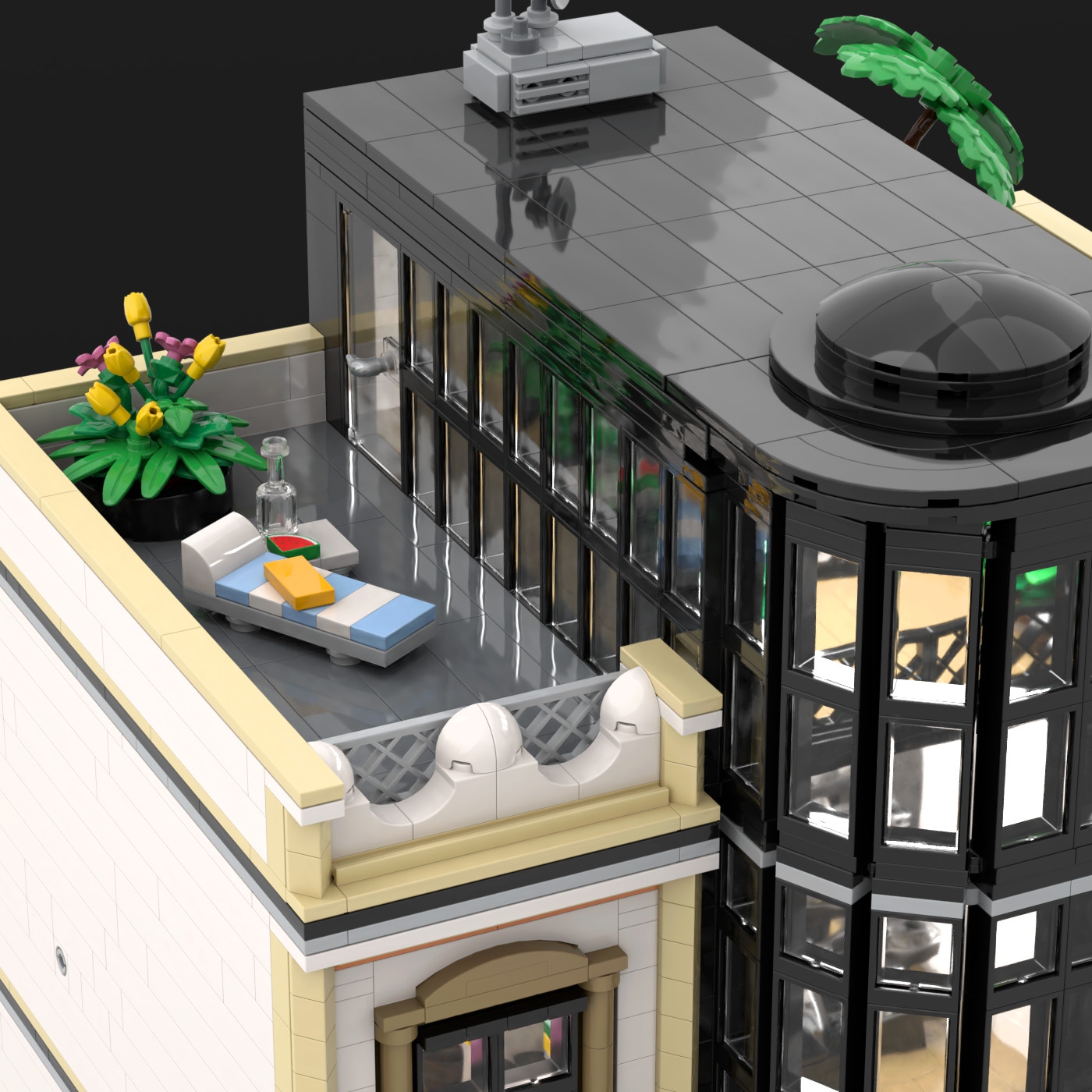 Student Housing, Organic Market and Mobile Shop - Modular Building