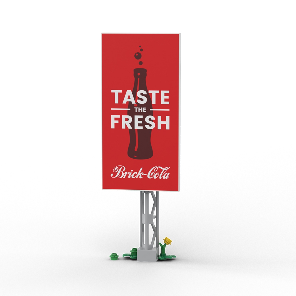 Brick-Cola Billboard