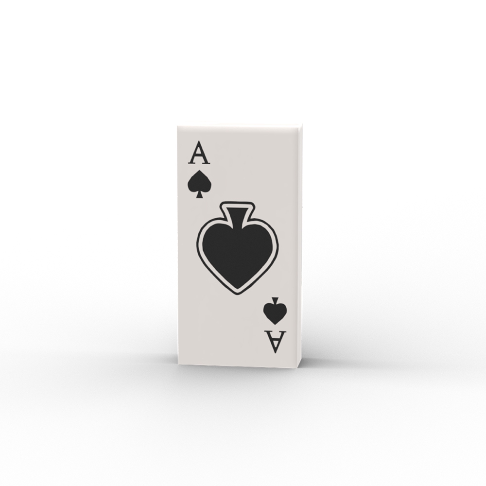 Ace of Spades Playing Card