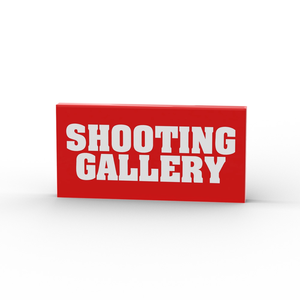 Shooting Gallery Sign