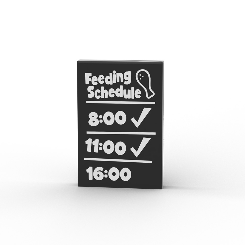 Feeding Shedule Board