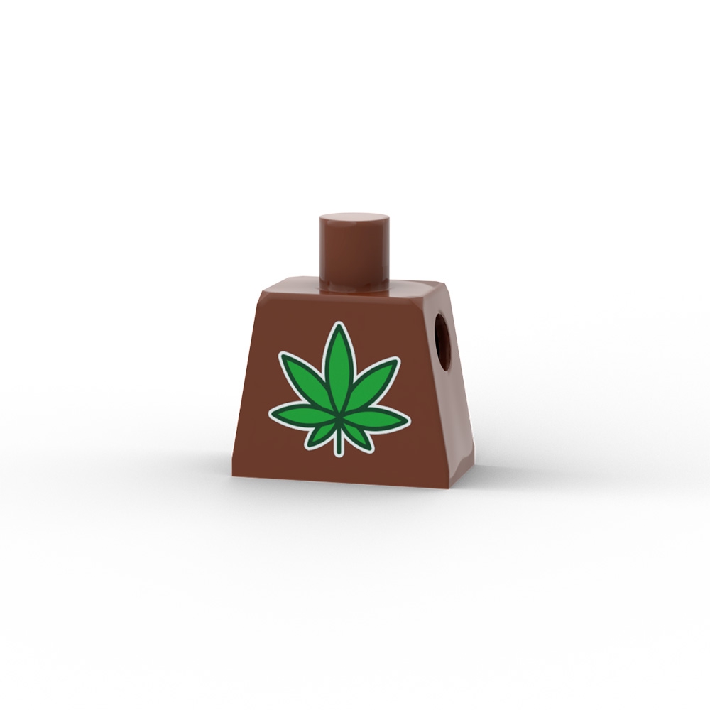Cannabis Leaf Shirt Torso