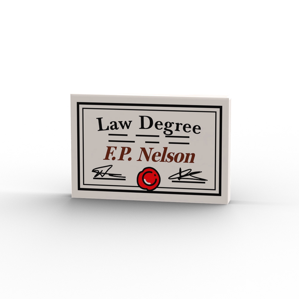 Law Degree F.P. Nelson