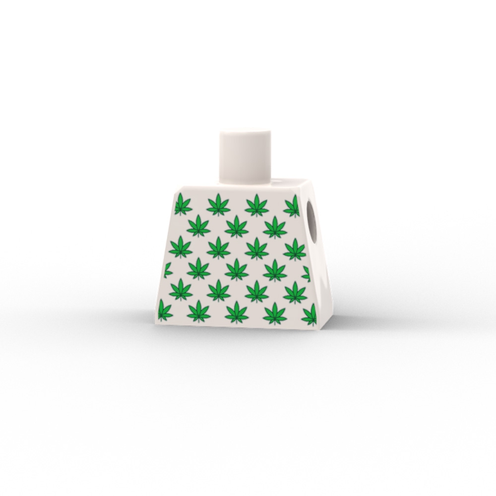 Cannabis Leaf Shirt Torso