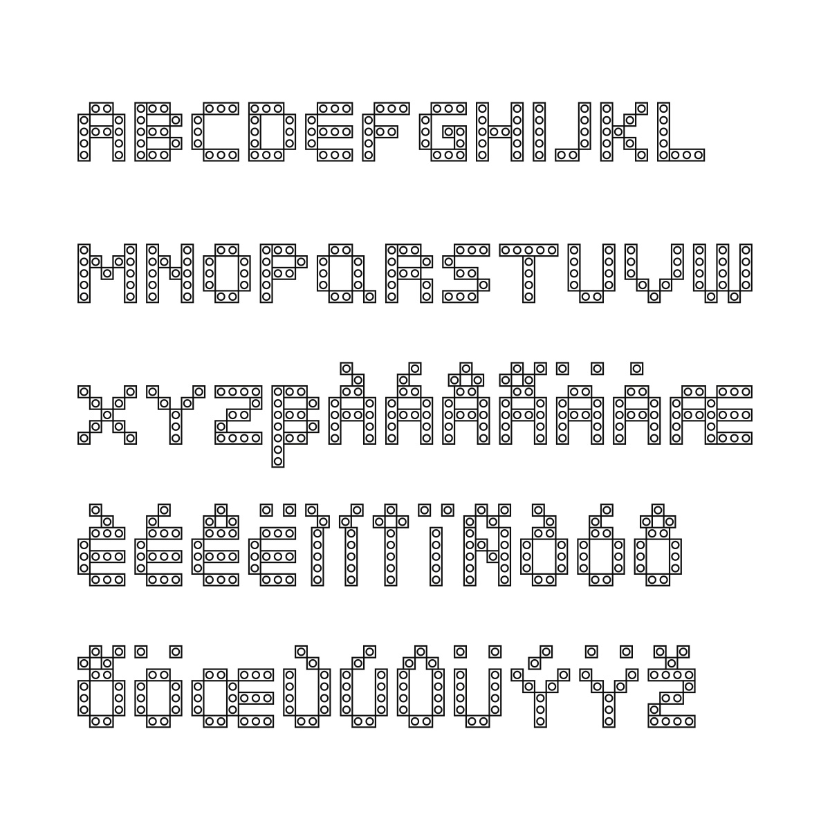 Big Brick Font