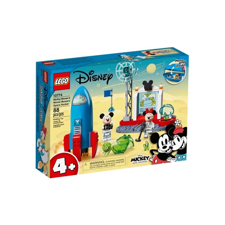 Disney Mickey Mouse & Minnie Mouses Space Rocket