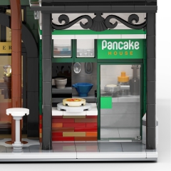 Townhouse with Jeweler and Pancake House