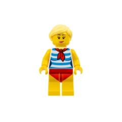 Ludo Yellow - Female with Swimsuit and Sunglasses