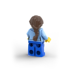 Ludo Yellow - Female with Swimsuit and Sunglasses