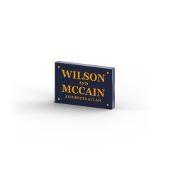Wilson and McCain Lawyer Sign