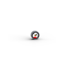 Gauge with Black Pointer