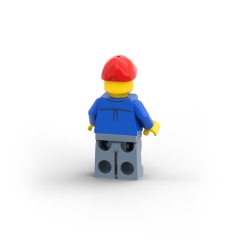 Race Marshal with Jacket, Sweater and Cap