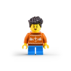 Boy with Holiday Sweater