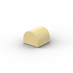 Slope, Curved 1 x 1 x 2/3 Double