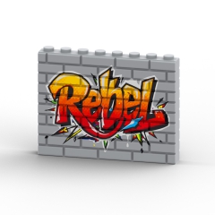 Rebel Graffiti Wall