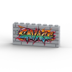 Savage Graffiti Wall