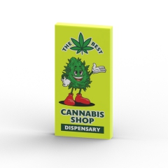 Cannabis Shop Dispensary Bud Man