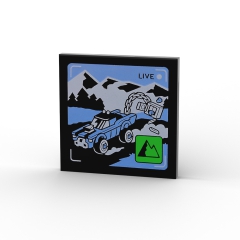 LIVE Broadcast with Car, Mountains, Safe