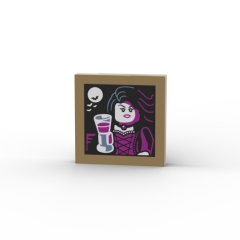 Portrait of Vampire Minifigure