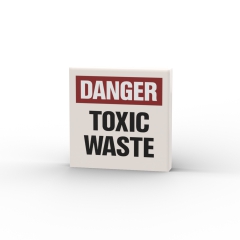 Toxic Waste Sign