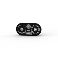Dashboard, Speedometer, Gauges and Odometer