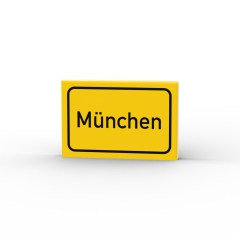 München Town Sign