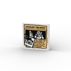 Stolen Trophy Newspaper
