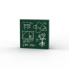 Tafel, weißer Text, Diagramme, Geometriediagramm, Goldener Schnitt