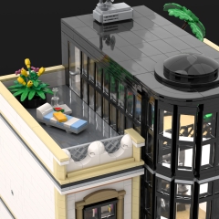 Student Housing, Organic Market and Mobile Shop - Modular Building