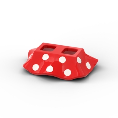 Skirt with white Dots