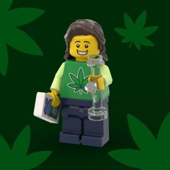 Bong, Wasserpfeife, Glaspfeife, Blubber