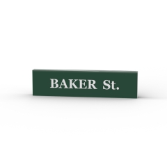 Baker St. Schild